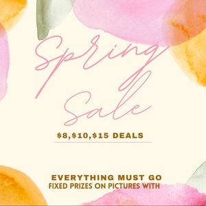 🌼Spring Sale! I am cleaning out my closet.